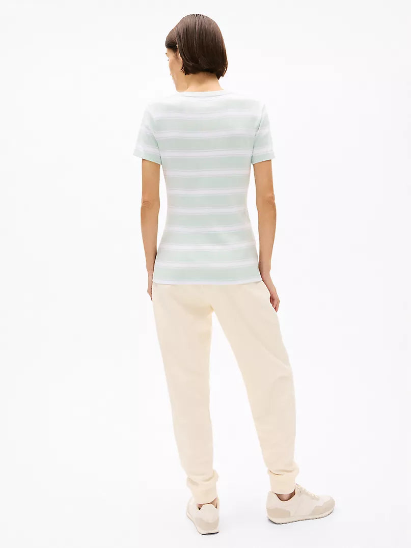 Tommy Hilfiger V-Neck Stripe Favorite T-Shirt