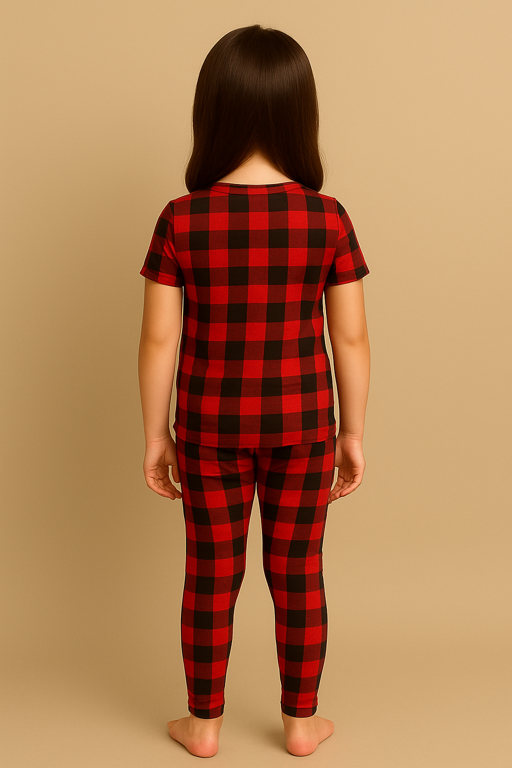 Graphic Pajama Set For Girls
