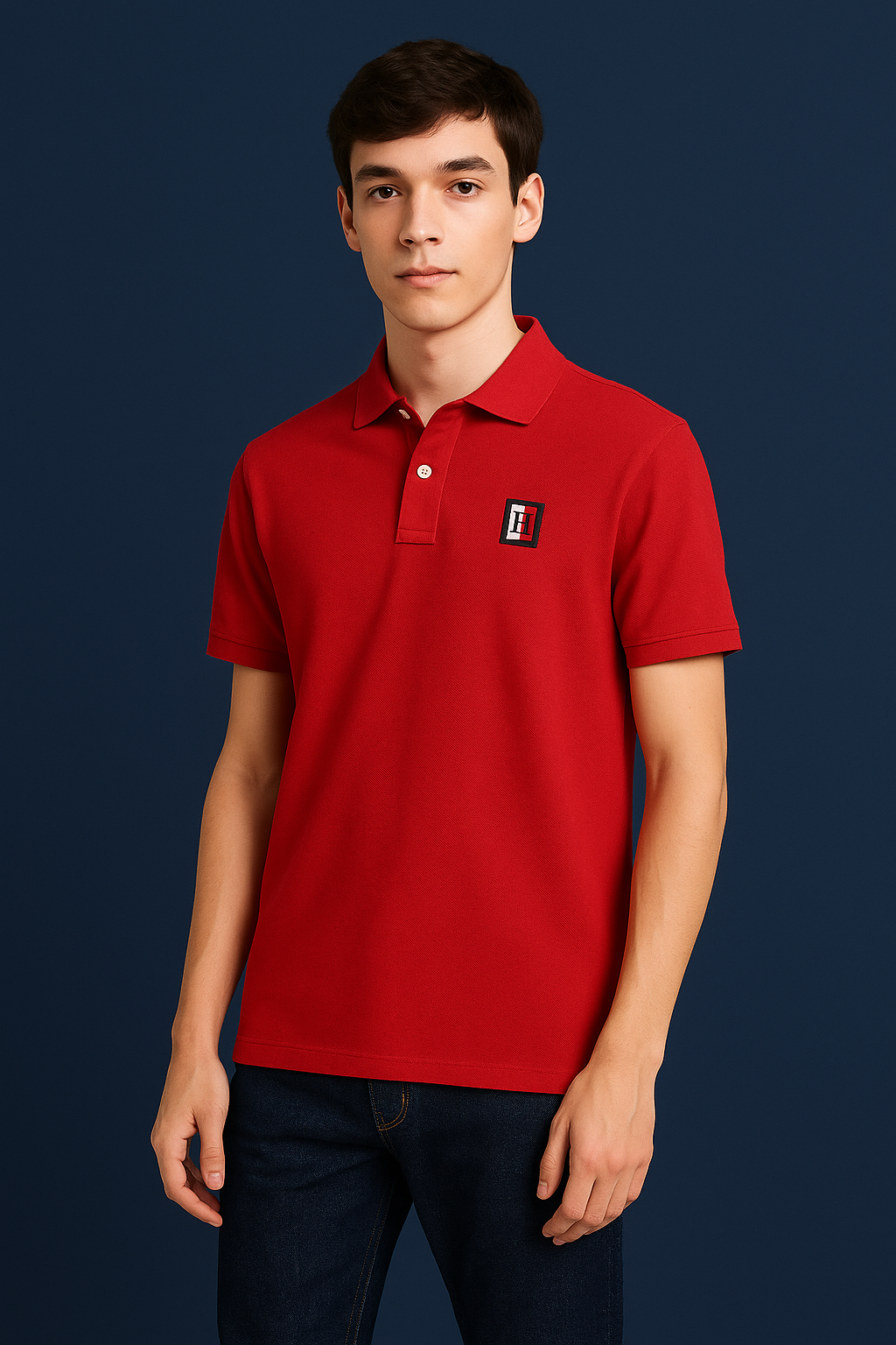 Tommy Hilfiger Icon Mini Badge Polo Shirt Regular Fit