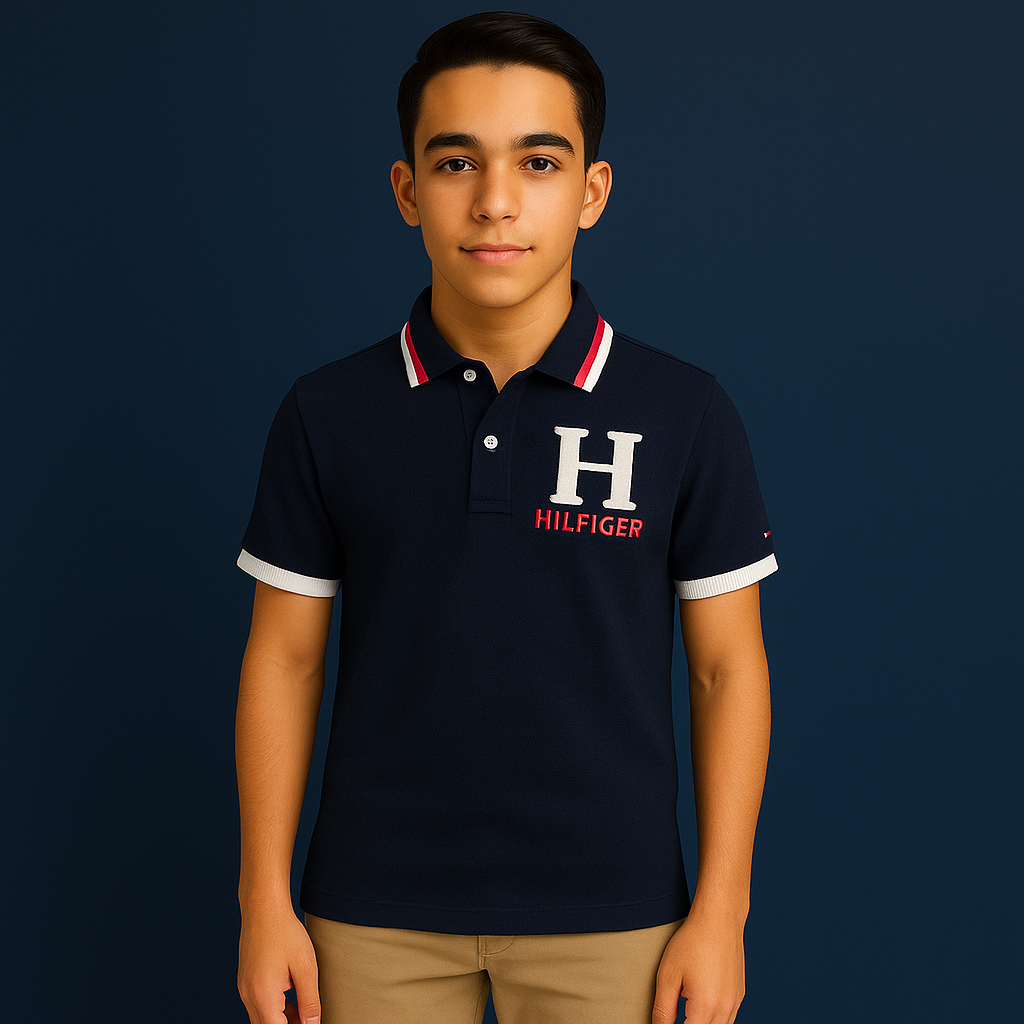 Tommy Hilfiger Big Boys 8-20 Matt Polo Shirt