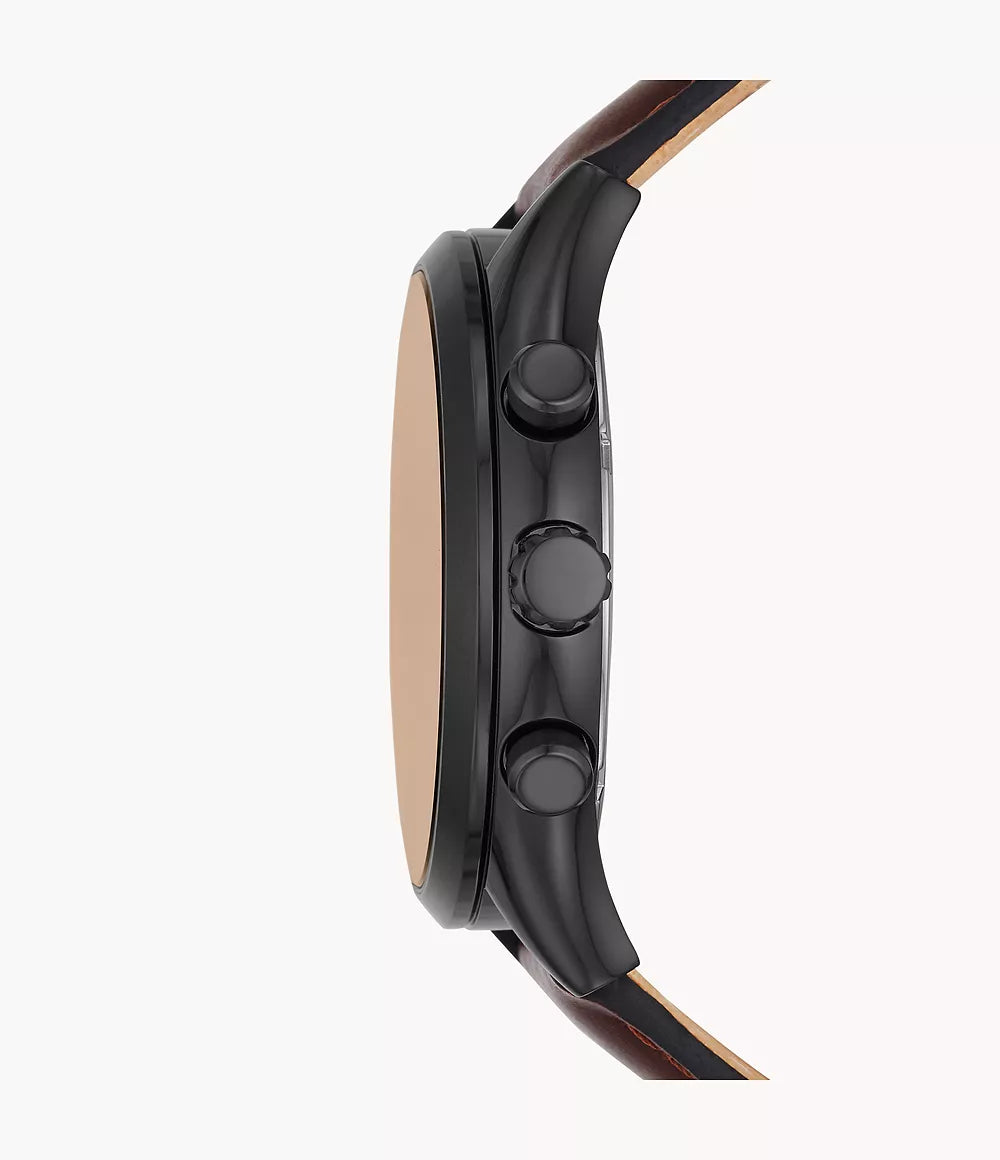 Fossil Fenmore Multifunction Brown Leather Watch