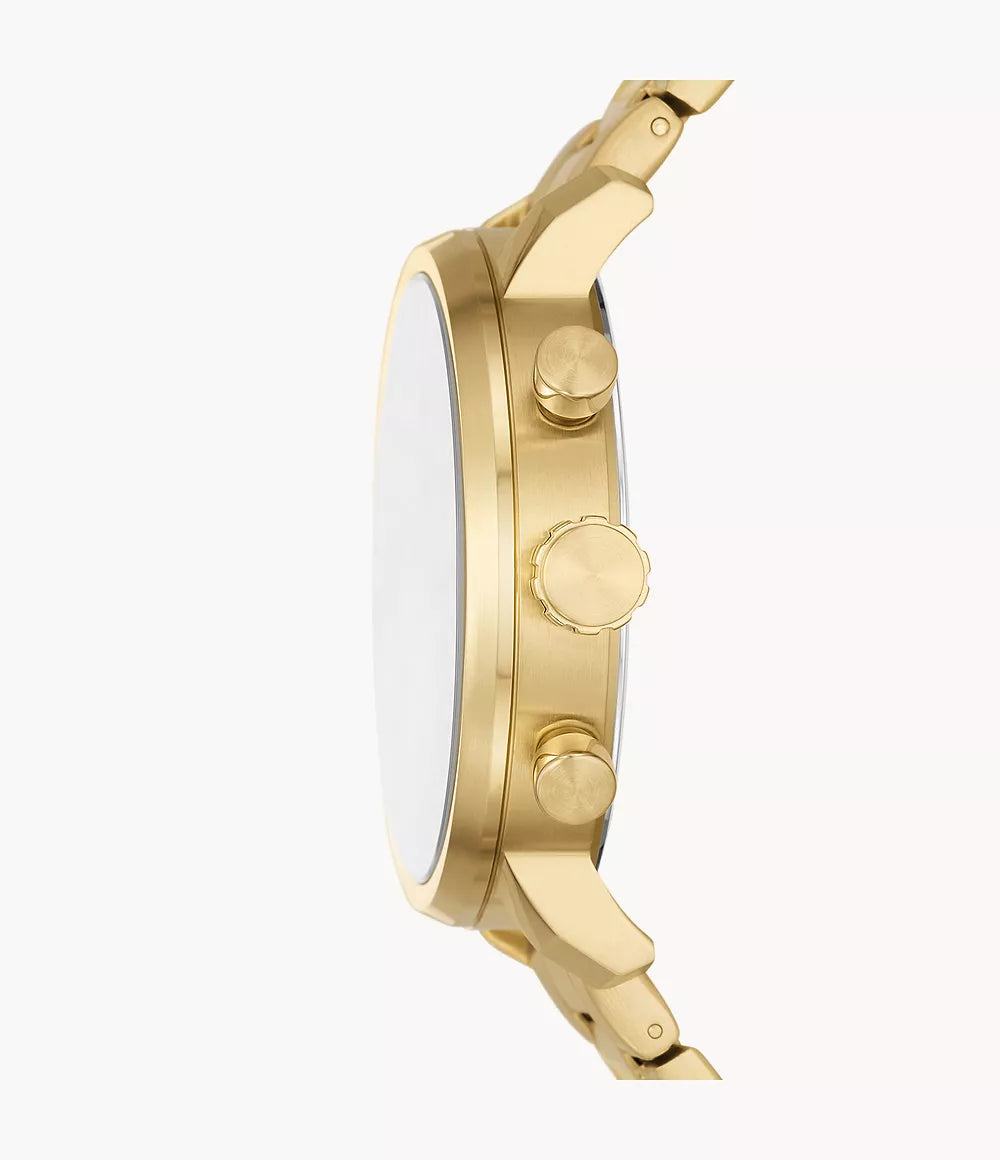 Fossil Rhett Multifunction Gold-Tone Stainless Steel Watch