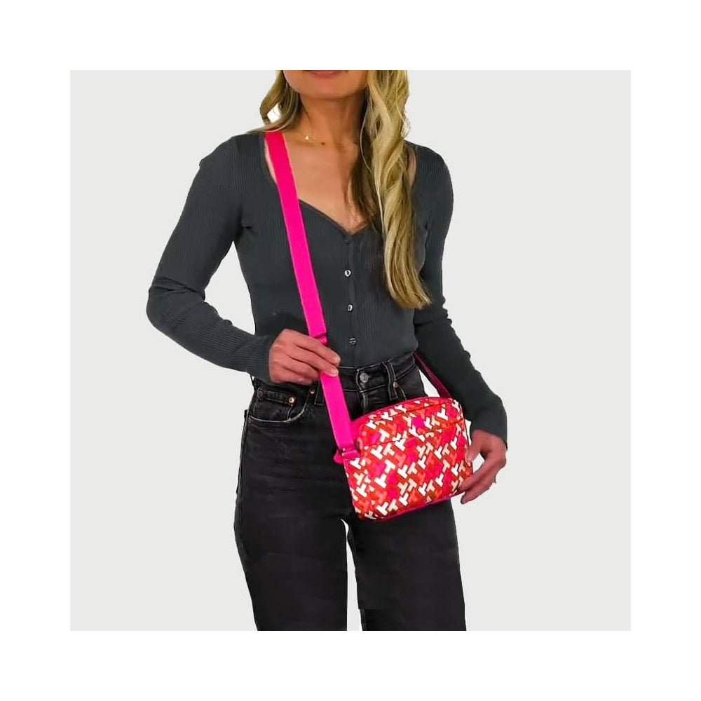 Tommy Hilfiger Erin Logo Women's Nylon Crossbody Camera Bag