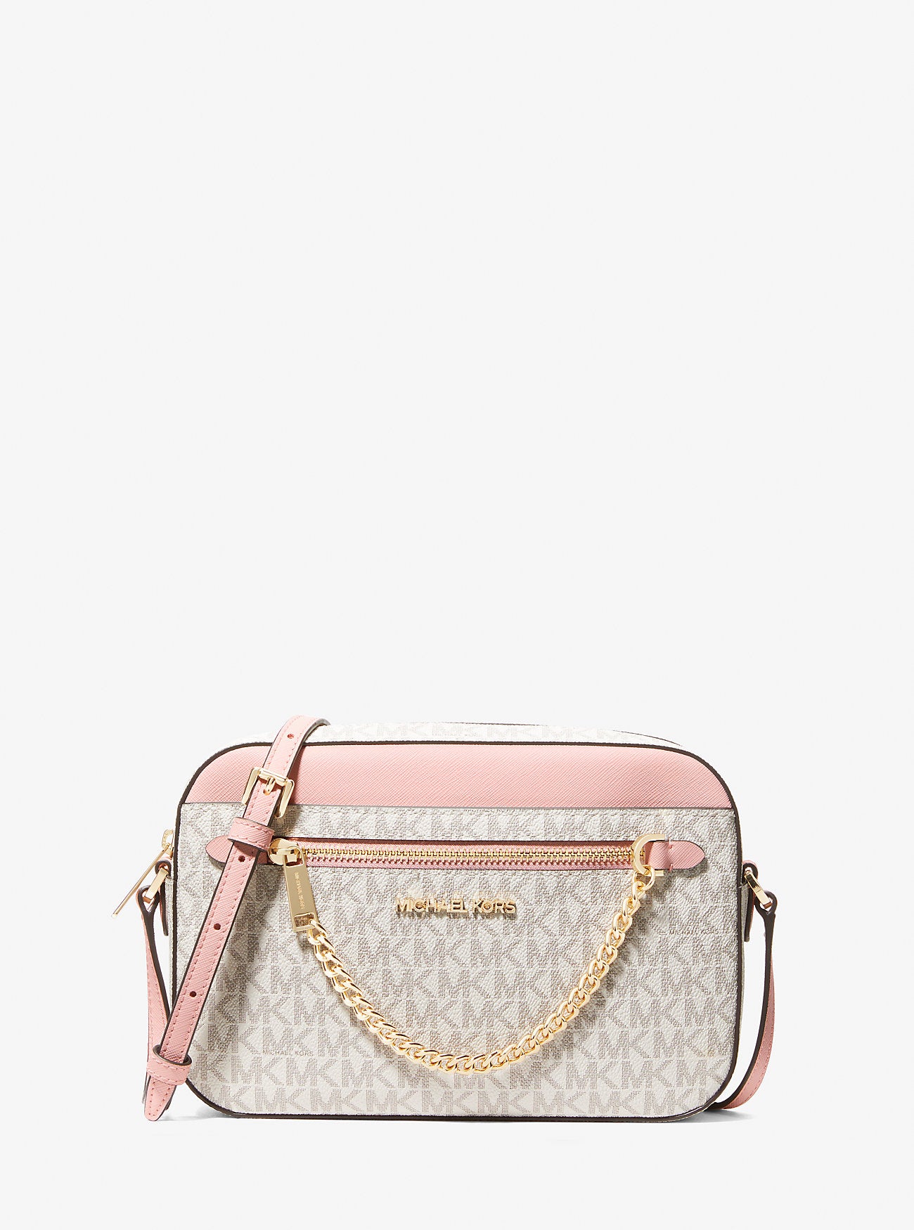 Michael Kors Jet Set Large Logo Crossbody Bag