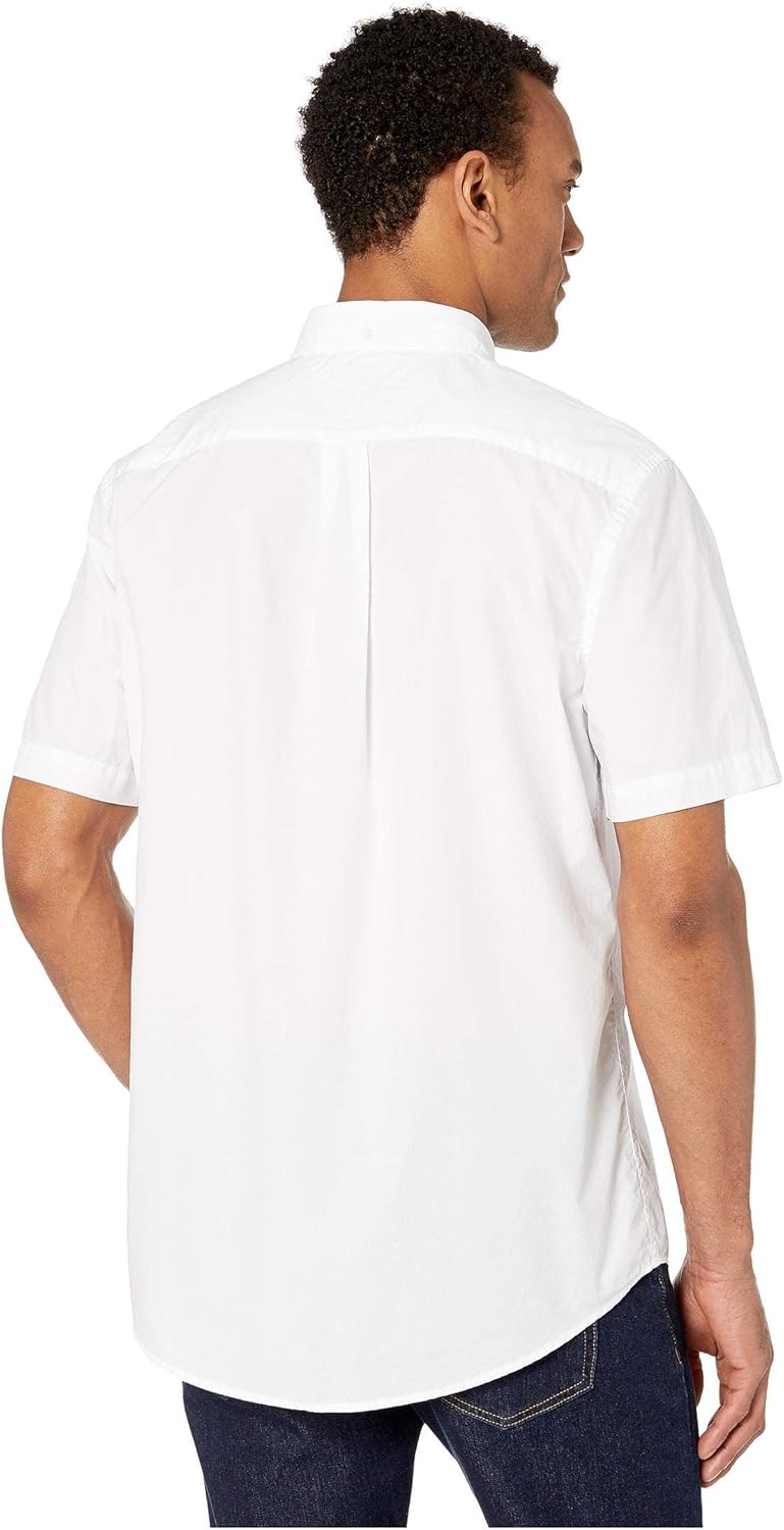 Tommy Hilfiger Men's Short Sleeve Casual Button Down Shirt in Classic Fit