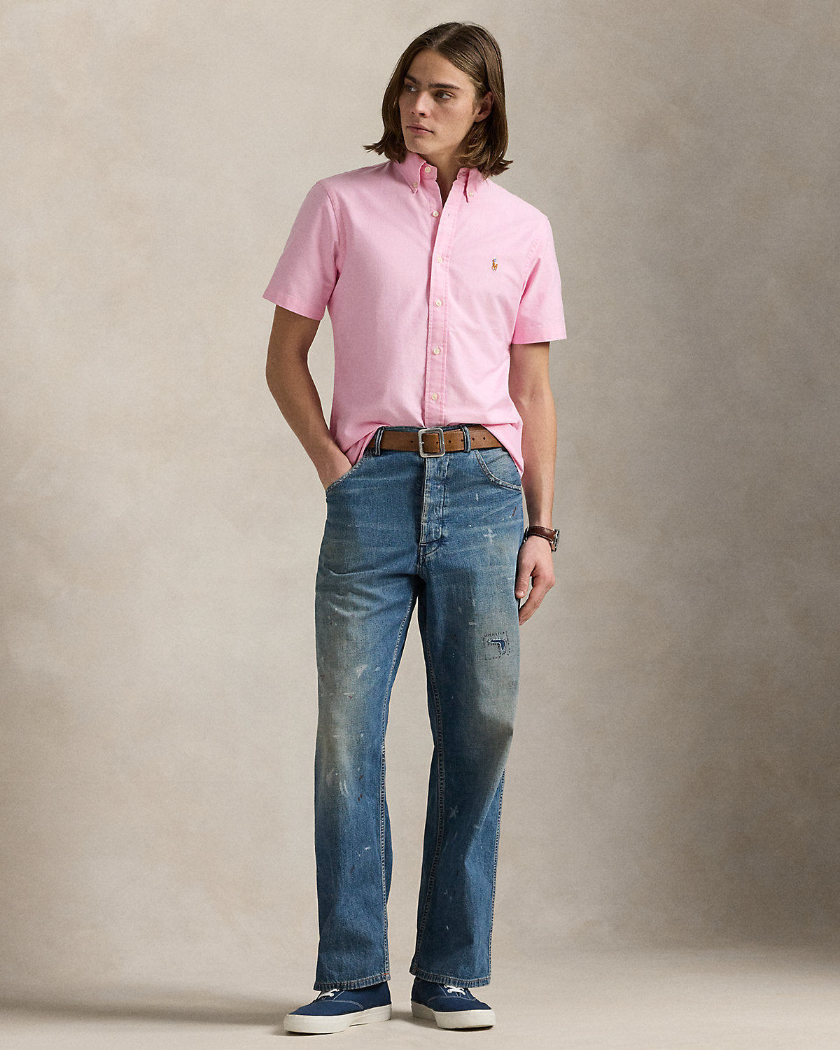 POLO RALPH LAUREN Oxford Short Sleeve Shirt