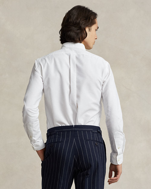 Ralph Lauren White Regular-fit cotton shirt with button-down collar
