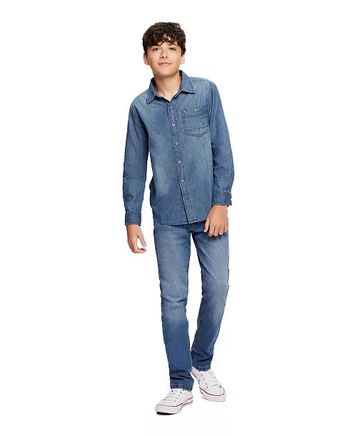 Tommy Hilfiger Boys' Long Sleeve Maxwell Printed D
