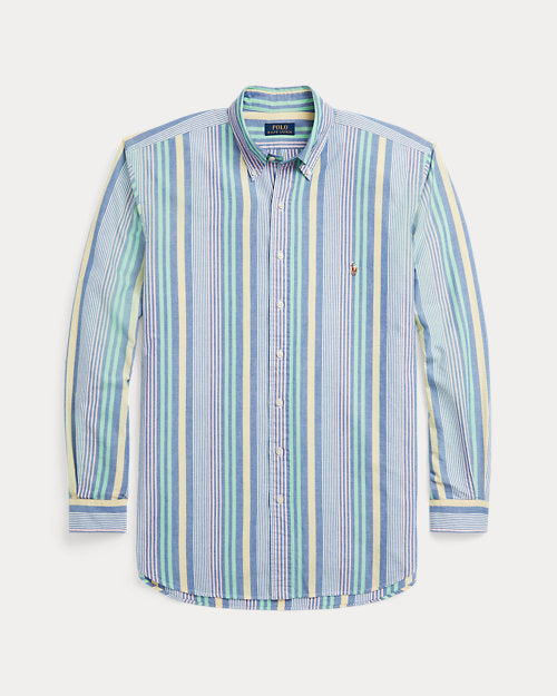 Polo Ralph Lauren Boys' Multicolor Striped Seersucker Shirt