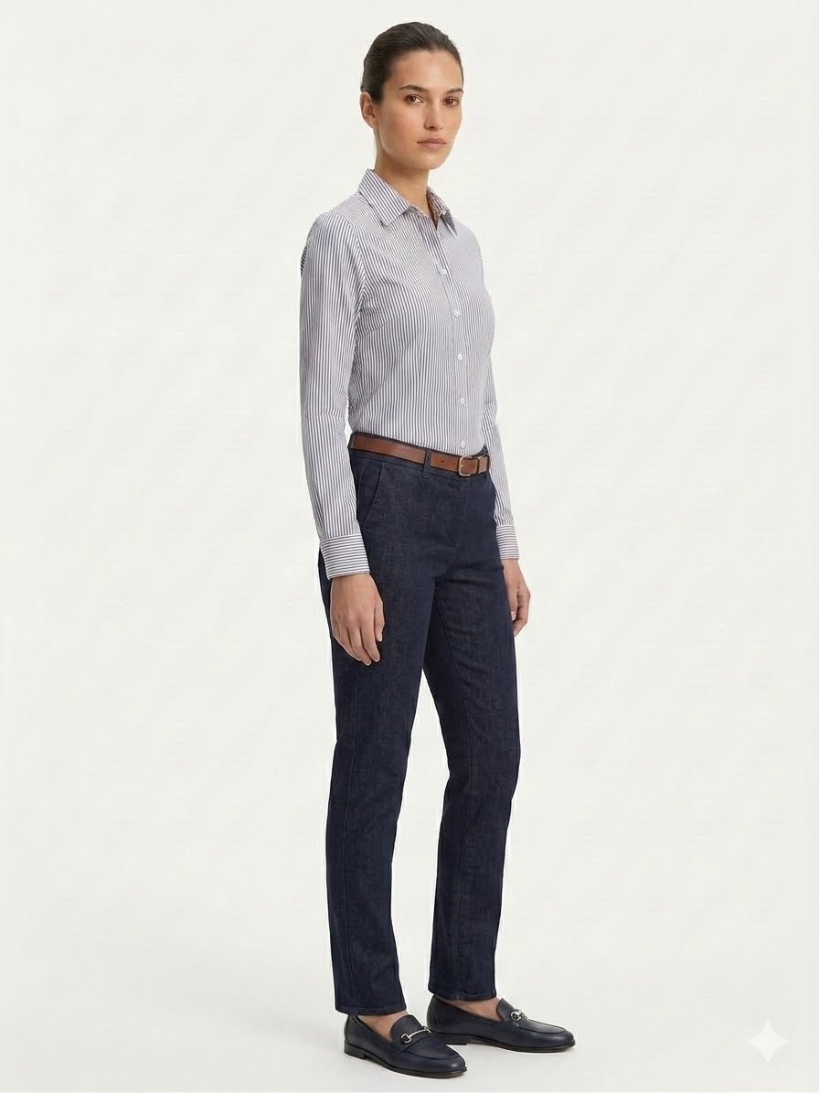 Tommy Hilfiger Long Sleeve Women’s Striped Shirt