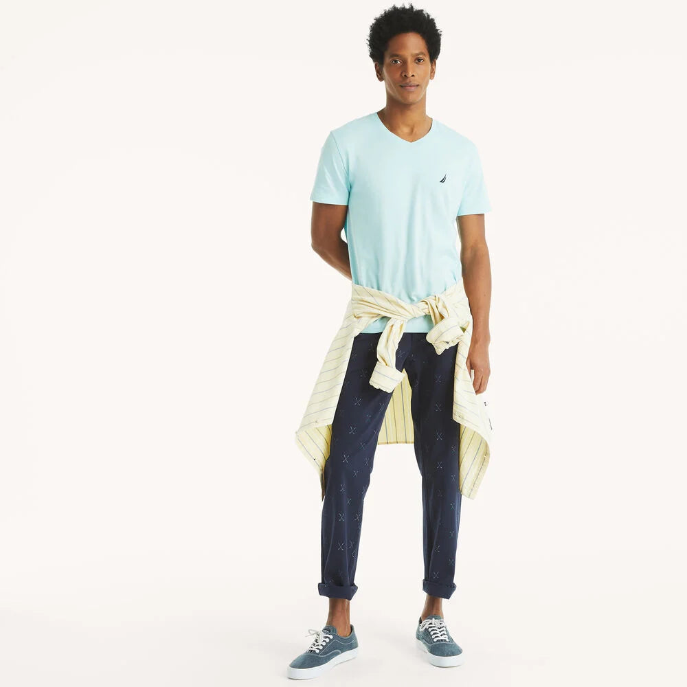 Nautica Solid V-Neck T-Shirt