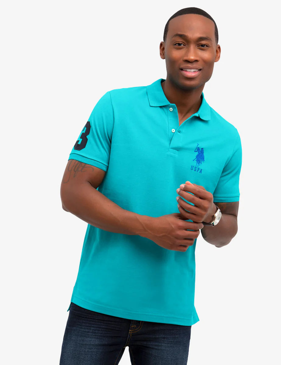 U.s. Polo Assn. Mens Interlock Polo T-Shirt