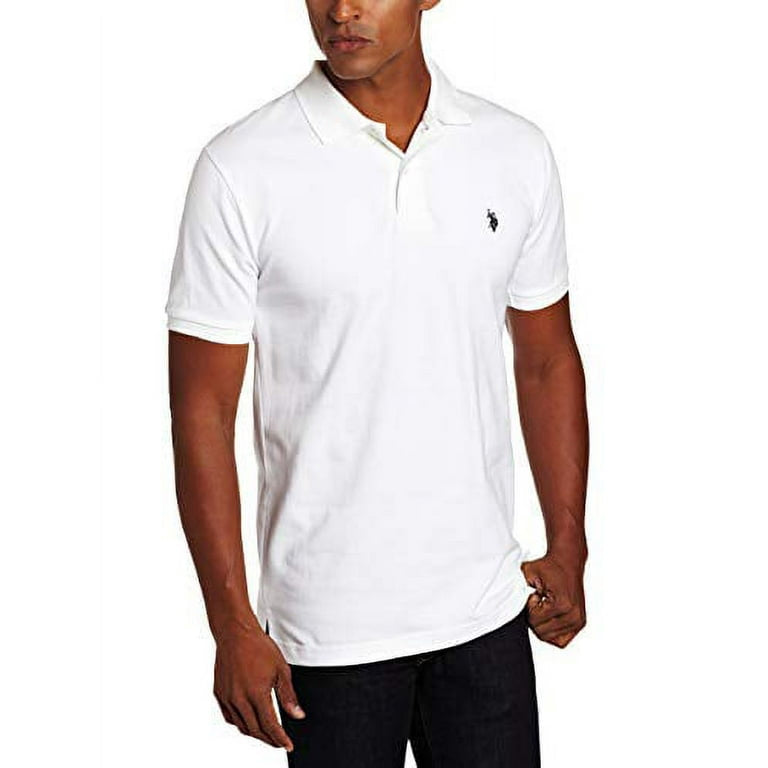 US Cotton Polo Assn Short Sleeve Relaxed Fit Cotton Polo