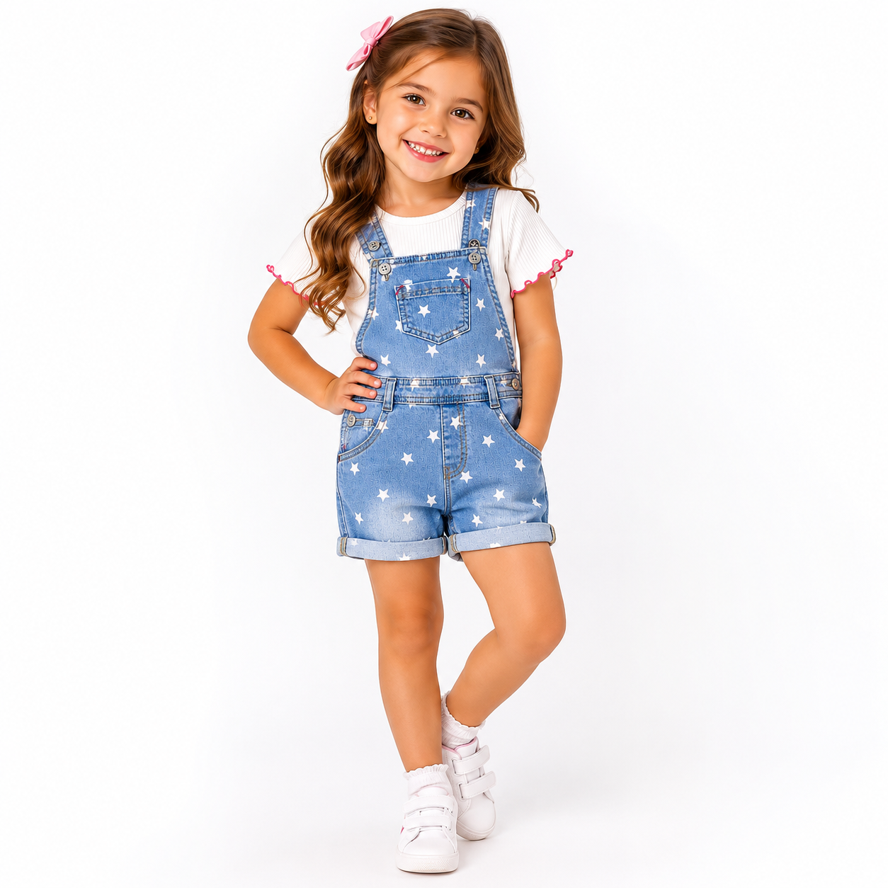 Victory Heart Infant Short Overalls