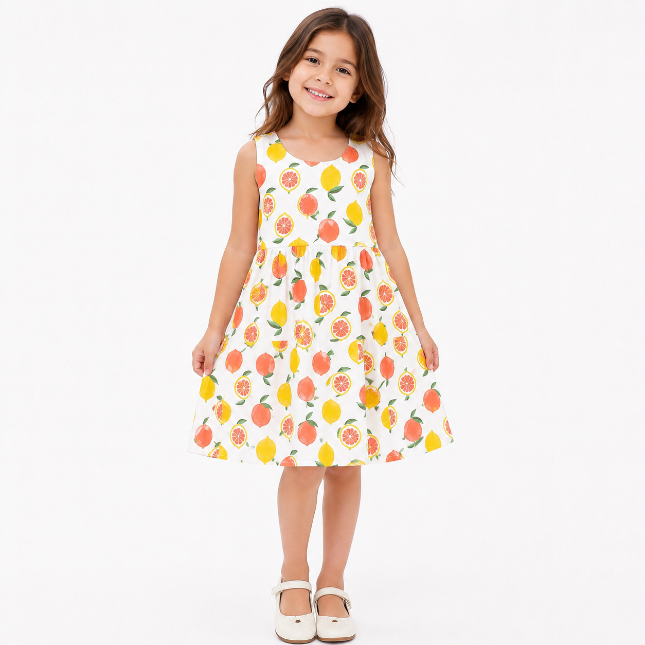 Emma & Elsa Girls Summer Dress