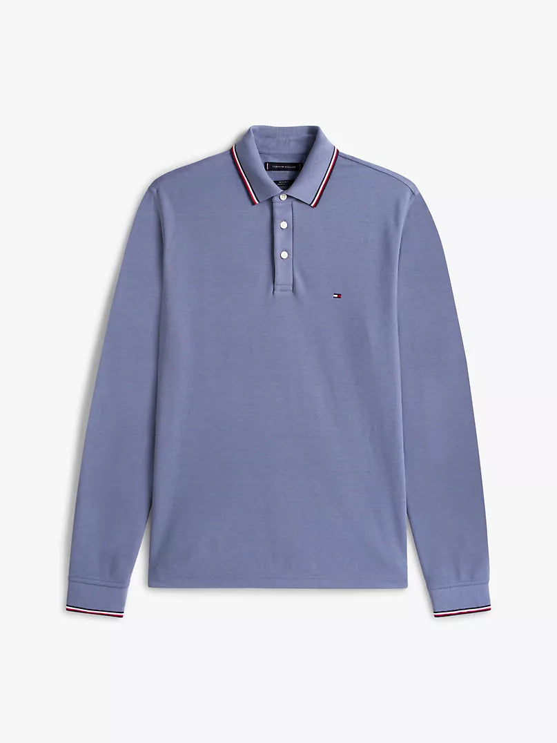 Tommy Hilfiger-Long-Sleeve Tommy Wicking Polo