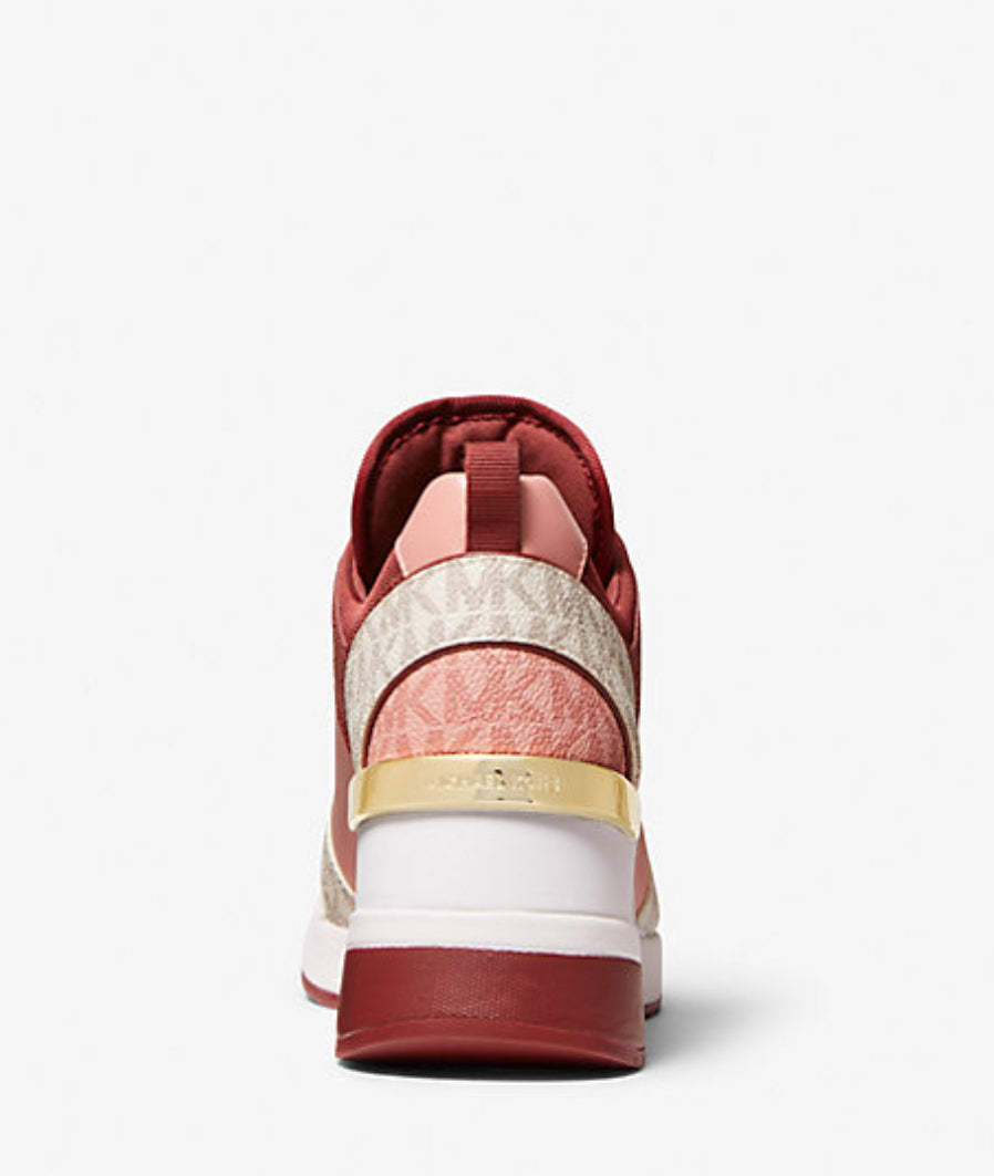 Michael Kors Georgie Mixed-Media Trainer