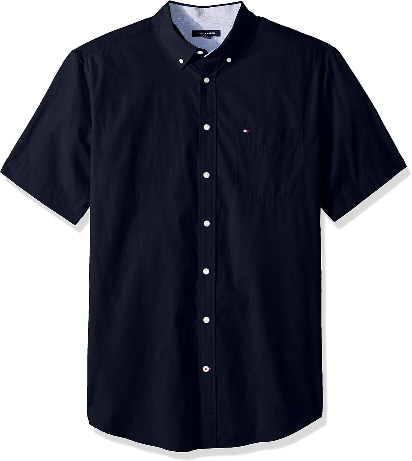 Tommy Hilfiger Slim Fit Short-Sleeve Poplin Shirt