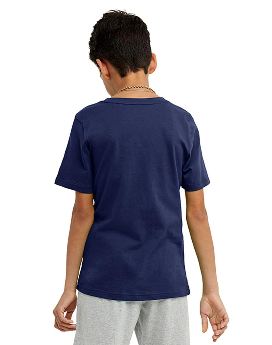 Champion Cotton T-Shirt, Three C'S Logo Kids