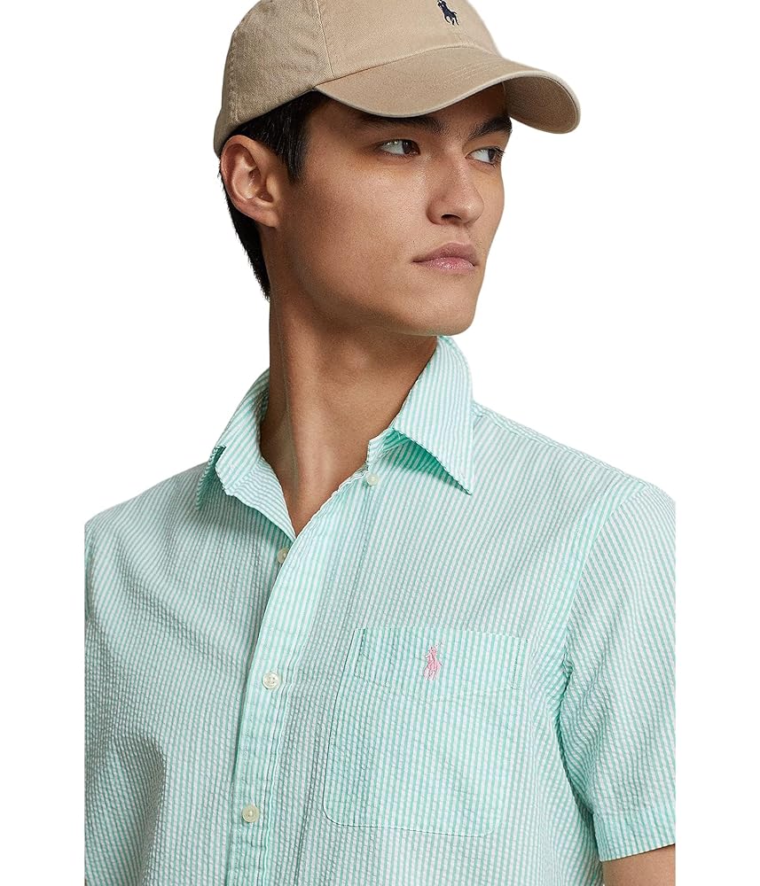 POLO RALPH LAUREN-POLO RALPH LAUREN BIG & TALL SHORT SLEEVE SPORT SHIRT - CAMISA