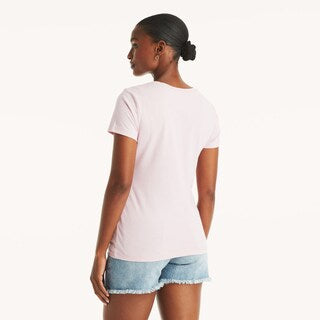 Náutica-metallic logo graphic t-shirt