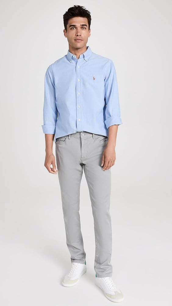 POLO RALPH LAUREN Camisa Oxford icónica de ajuste clásico para hombre