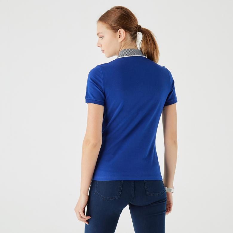 Lacoste Women’s Slim Fit Stretch Cotton Piqué Polo