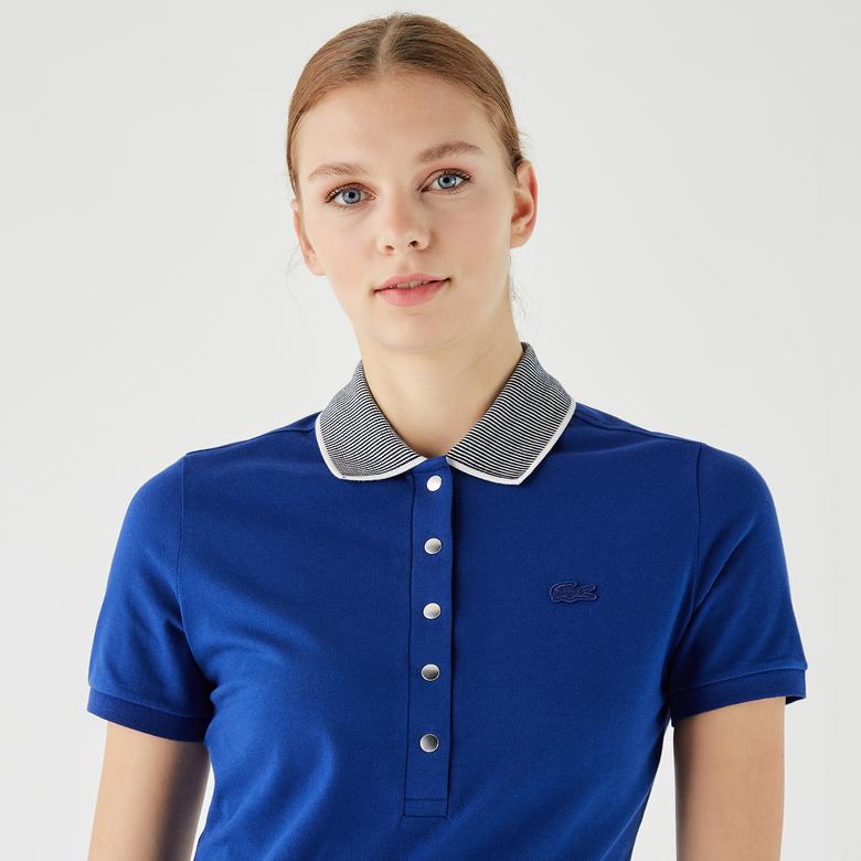 Lacoste Women’s Slim Fit Stretch Cotton Piqué Polo