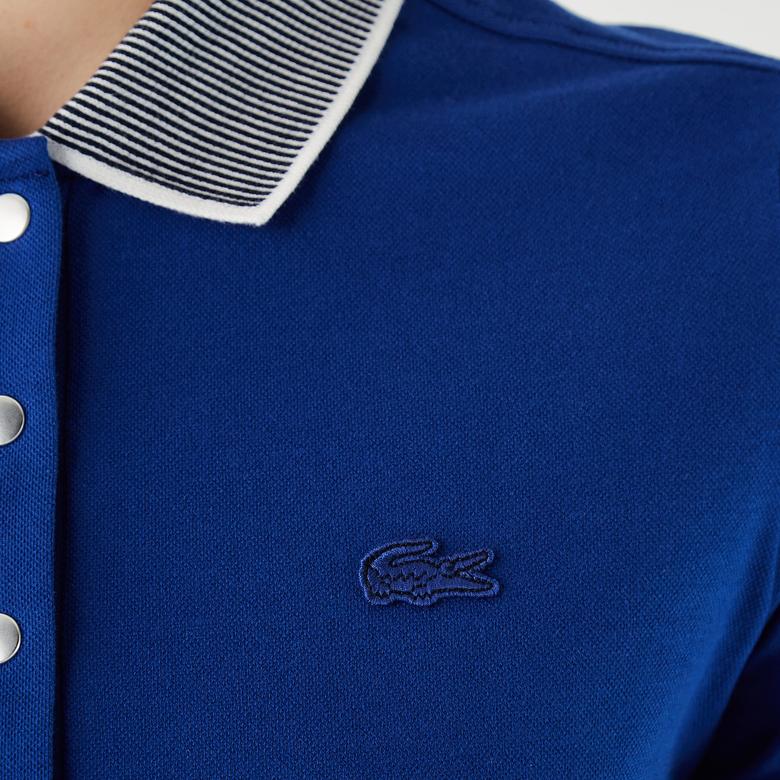 Lacoste Women’s Slim Fit Stretch Cotton Piqué Polo