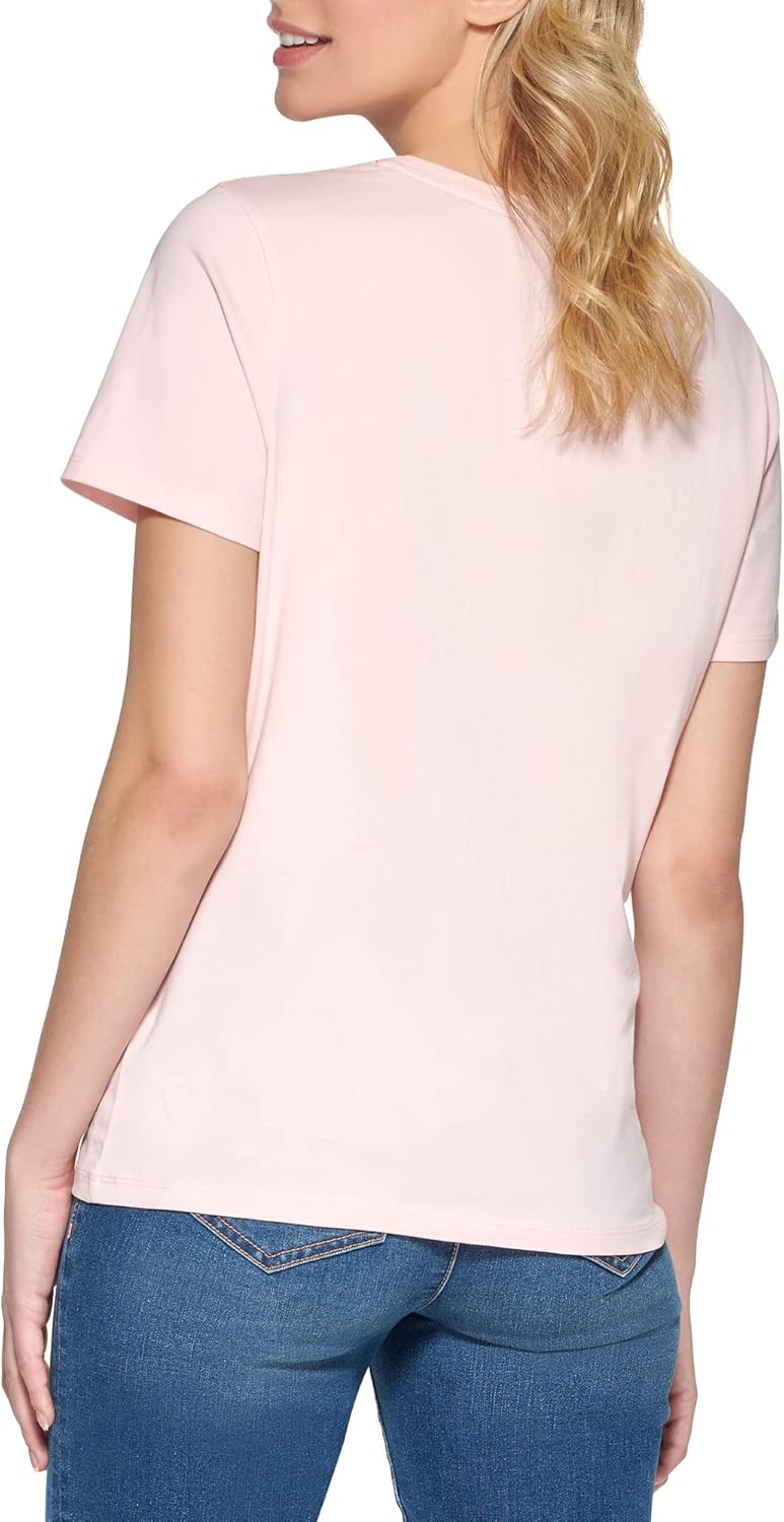 Tommy Hilfiger womens Tommy Hilfiger Women's Flag Heart Tee