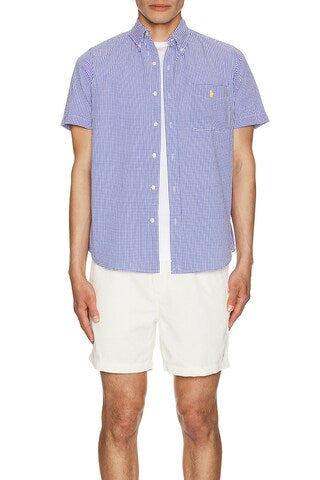 POLO RALPH LAUREN-POLO RALPH LAUREN BIG & TALL SHORT SLEEVE SPORT SHIRT - CAMISA