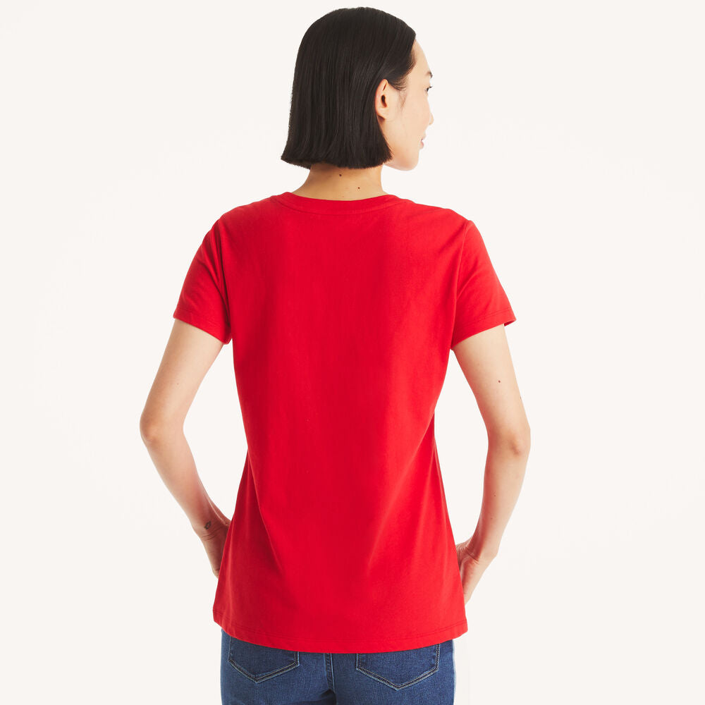 Nautica Glitter Anchor Yachts of Fun Graphic T-Shirt