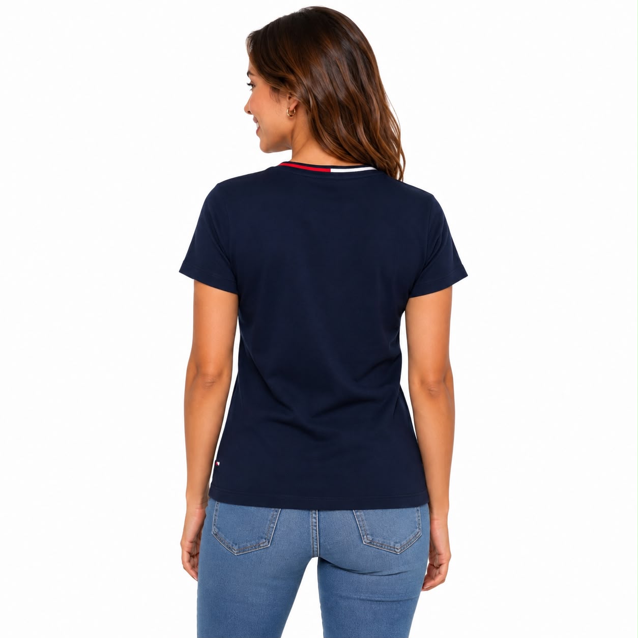 Tommy Hilfiger Short-sleeved t-shirt or blouse with scalloped collar