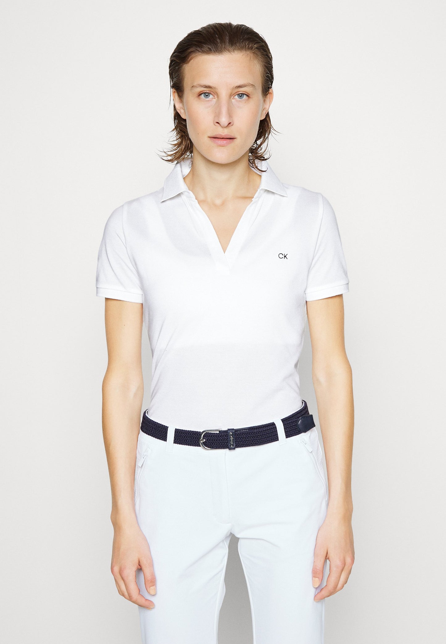 Calvin Klein Golf Katie Open Neck Polo Shirt