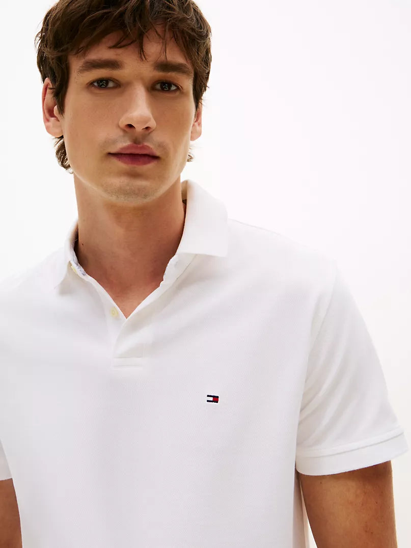 Tommy Hilfiger-Regular Fit Stretch Tommy Polo