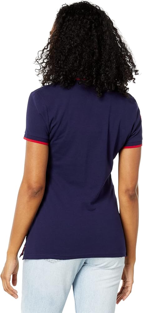 U.S. POLO ASSN. Multi-Tonal Medium Pony Pique Polo Shirt