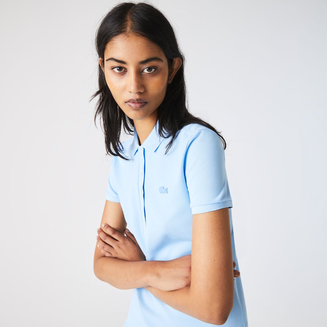 Lacoste L.12.d Slim Fit Stretch Mini Pique Polo Shirt