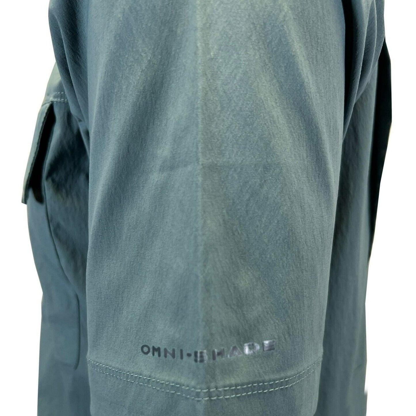 Columbia Men's Thyme Green Shirt Silver Ridge Short Sleeve (346)