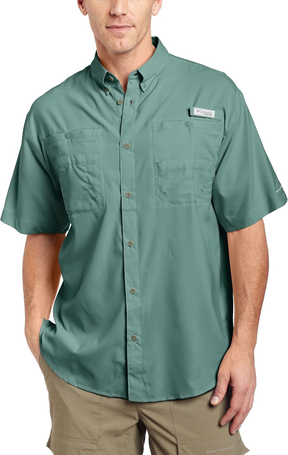 Columbia PFG Tamiami II UPF 40 - Camisa de Pesca de Manga Corta para Hombre
