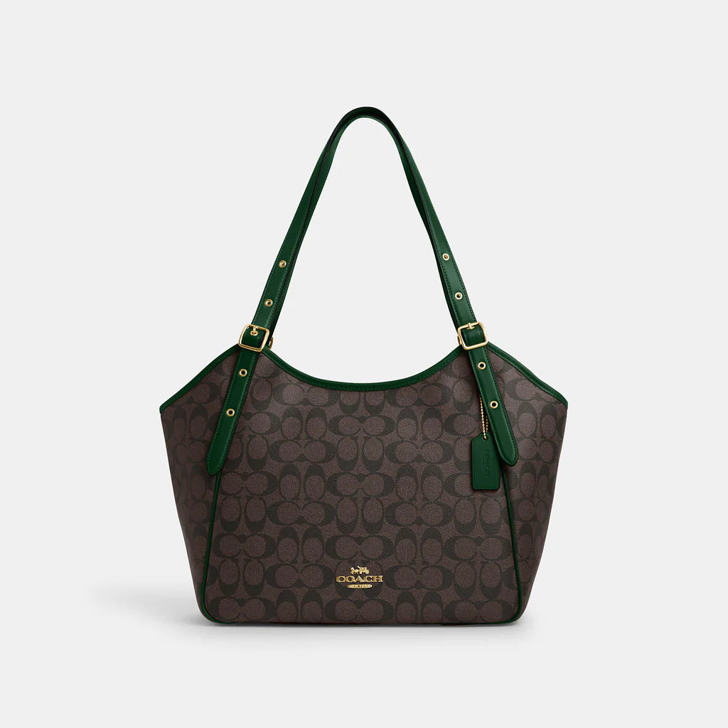 Coach Meadow Shoulder Bag In Signature Canvas