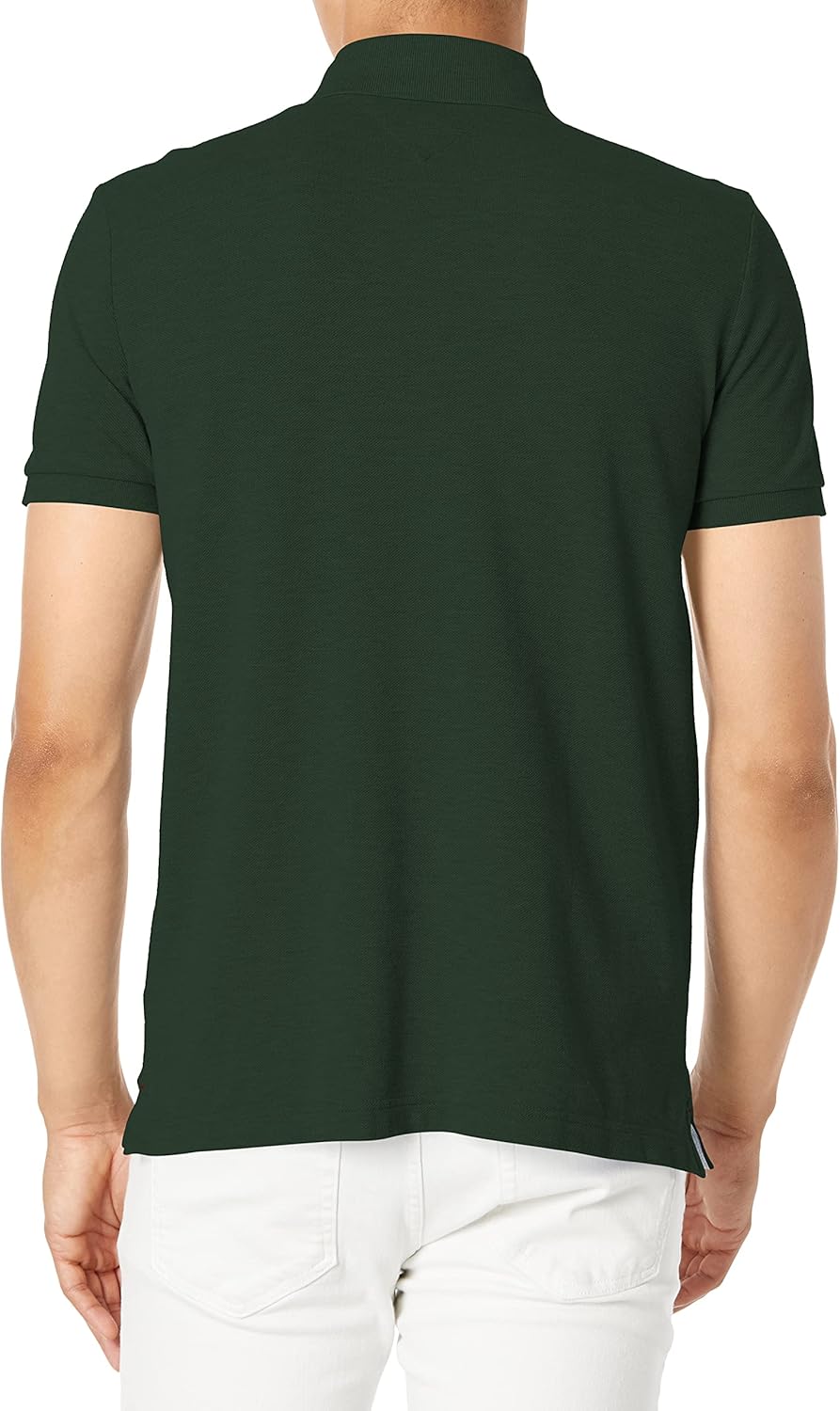 Tommy Hilfiger-Camisa Polo Tommy Hilfiger de Algodón Pique de Manga Corta para Hombre en Corte Regular