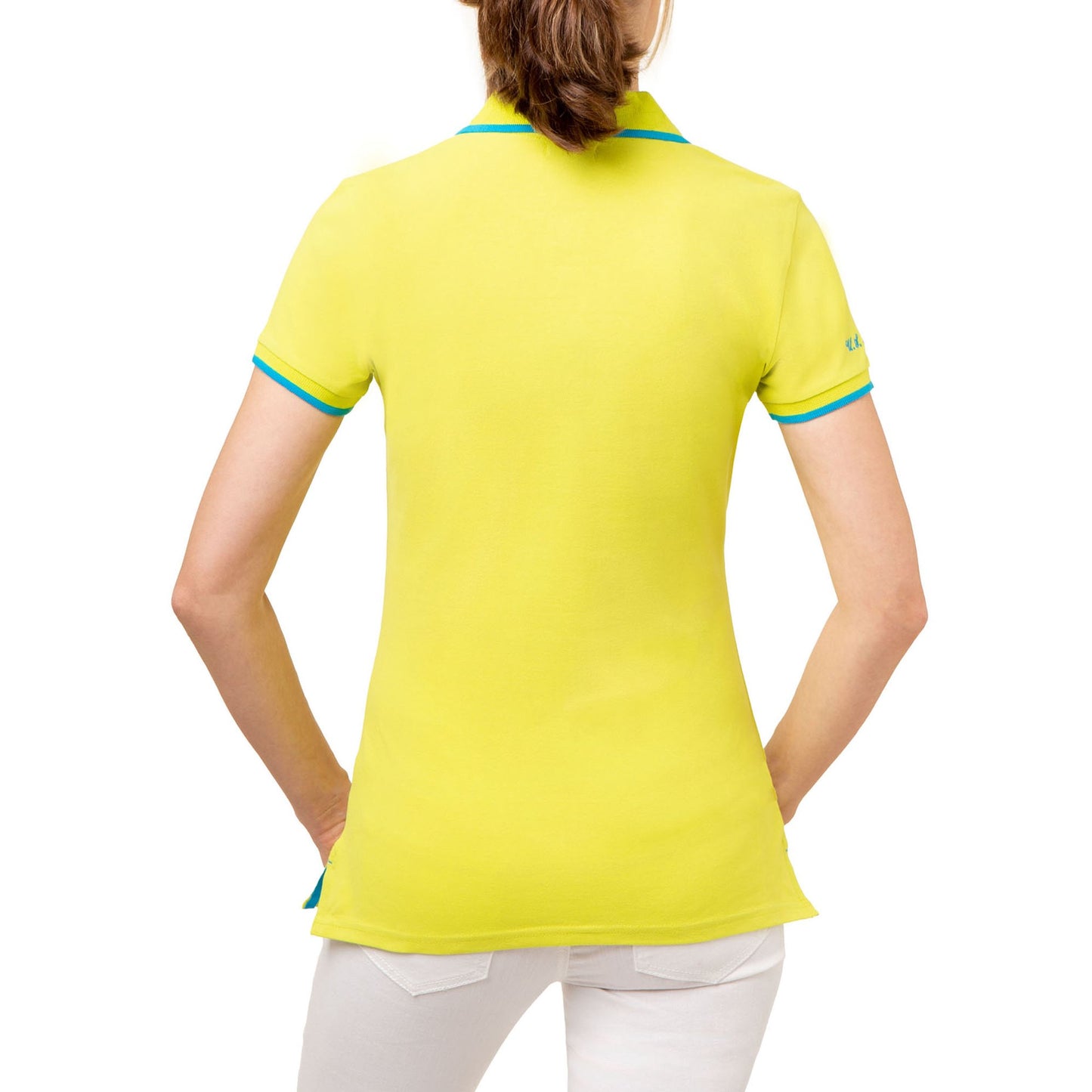 U.S. Polo Assn. Women's Tipped Polo Shirt