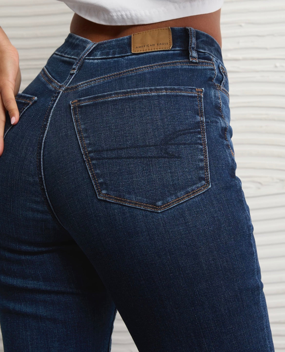 American Eagle AE Next Level Curvy Super High-Waisted Flare Jean