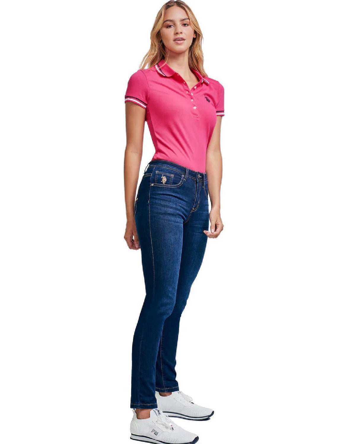 U.S Polo ASSN Skinny High Rise Regular Jeans