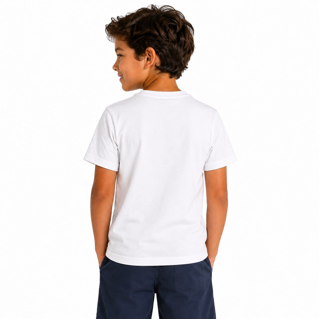 Nautica Boys Tropical Logo T-Shirt