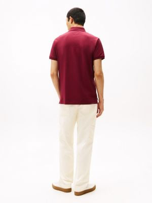 Tommy Hilfiger-Regular Fit Embroidered Stripe Polo