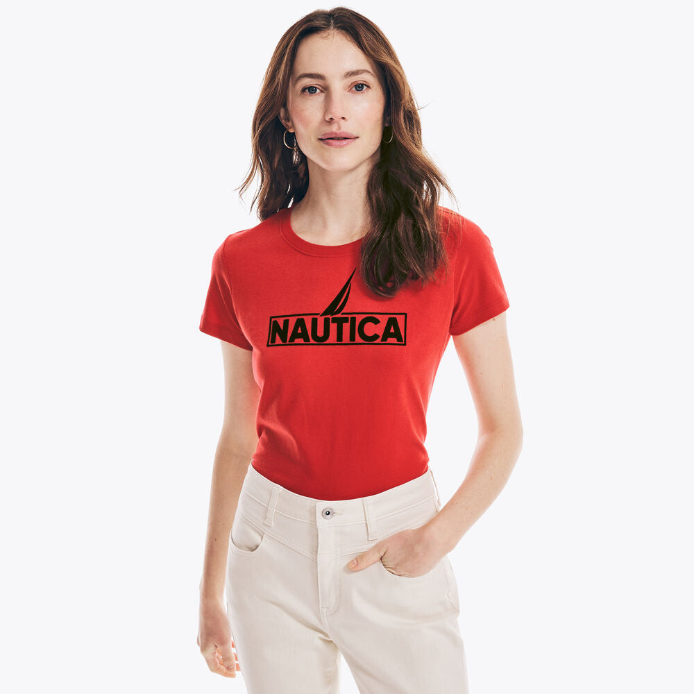 Nautica Logo Graphic T-Shirt