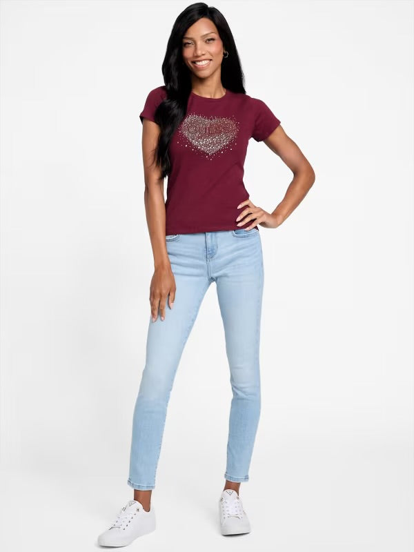 Guess Eco Bibi Heart Tee