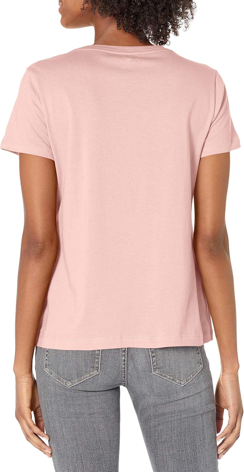 Tommy Hilfiger Womens Short Sleeve Crew Neck Logo T-Shirt