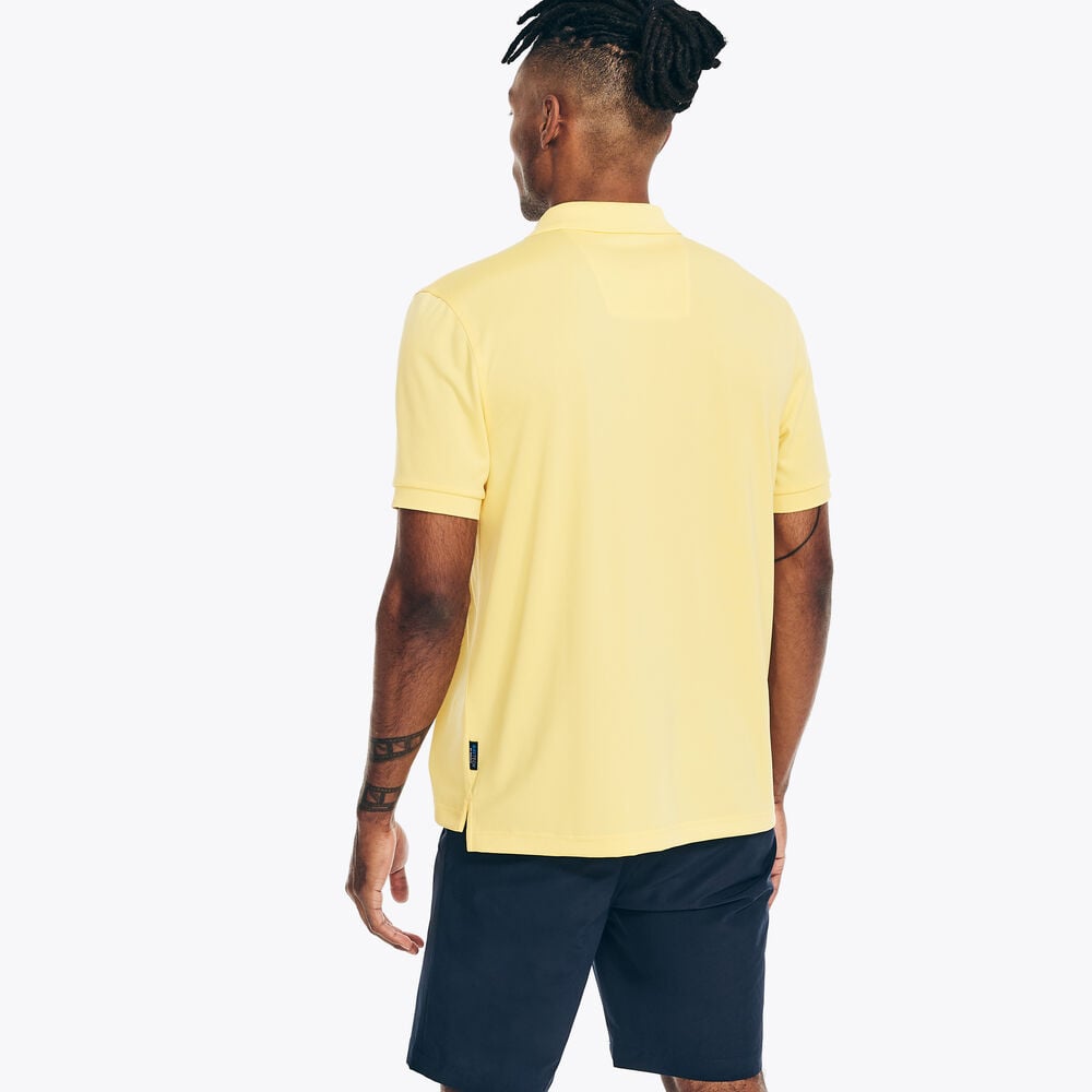 Nautica Men's Short Sleeve Stretch Cotton Piqué Polo Shirt